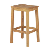 Montego bar stool front angle view