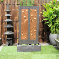 Galleria Imports Bubble Wall Water Fountain front view