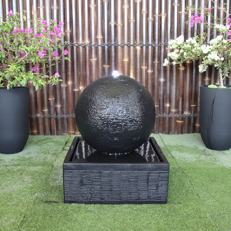 Galleria Imports Luna Ball Small in Charcoal front view