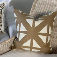 Havana Cushion Cover in Khaki Lifestyle