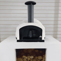 Jalando JA70 Crema PVD Preassembled Pizza Oven-with woods