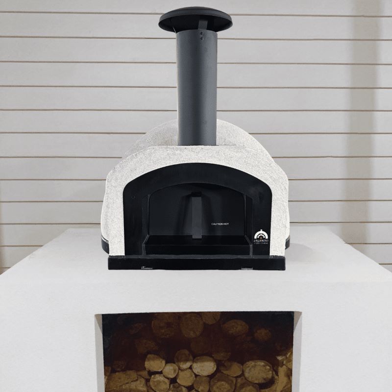 Jalando JA70 Crema PVD Preassembled Pizza Oven-with woods