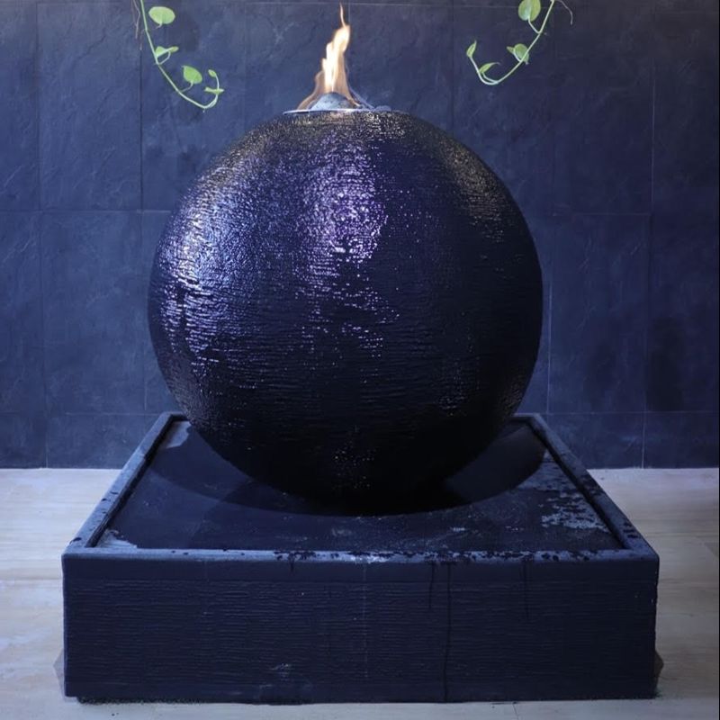 Galleria Imports Luna Sphere of Flames