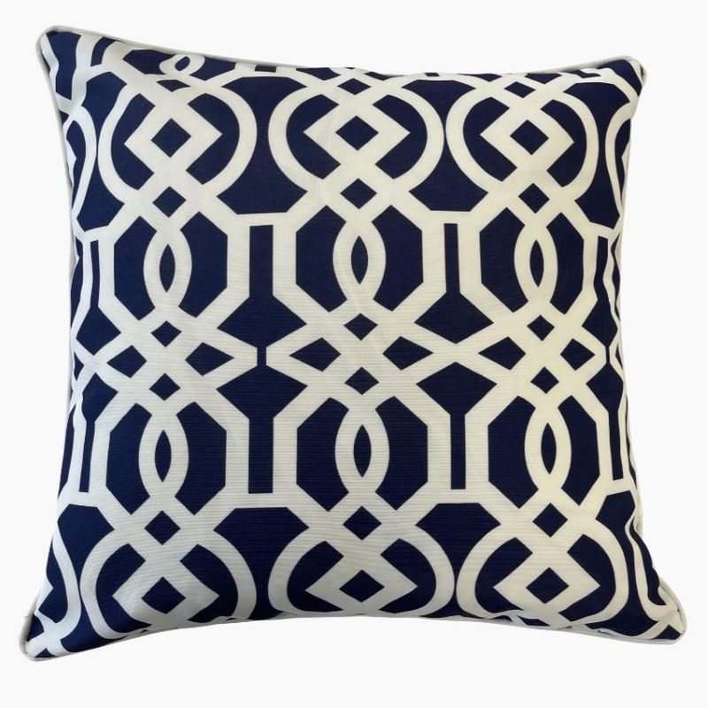Portofino Navy Cushion Cover