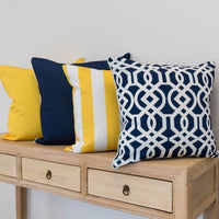 Portofino Navy Cushion Cover