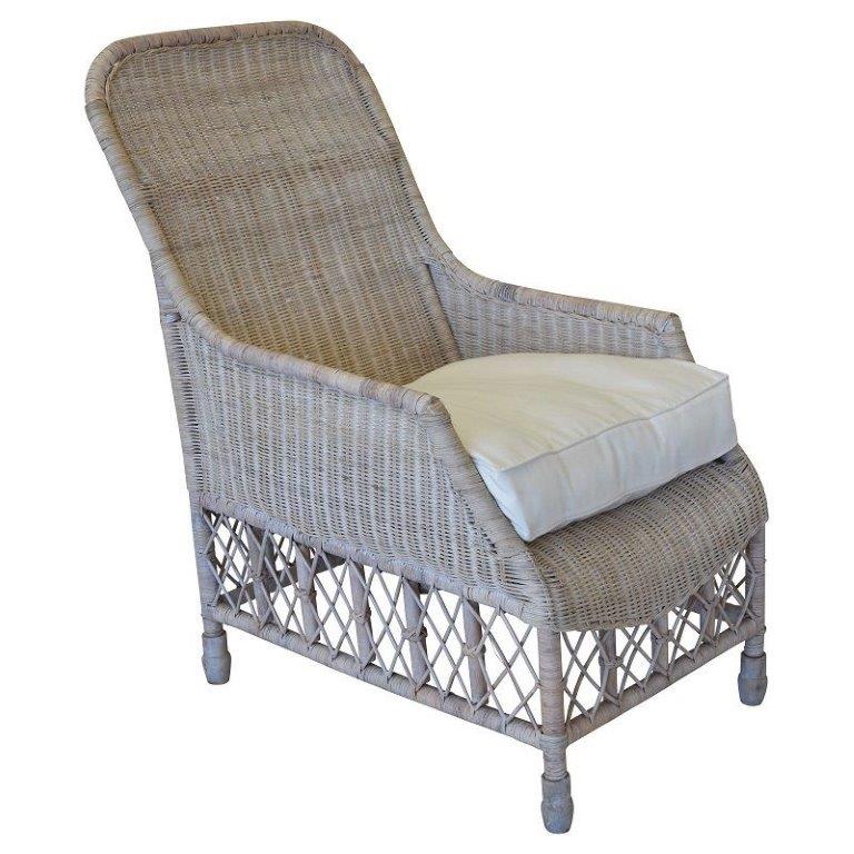 Verandah Lattice Chair Angle View