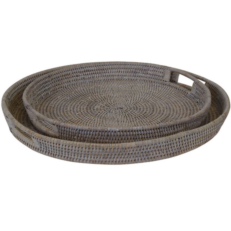 Verandah Trays Round Both Sizes