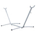 10ft Universal Steel Hammock Stand in White on a white background