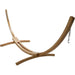 12ft Wooden Arc Stand in Natural