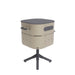 ALUVY MARCEL Basalt Charcoal Barbeque Champagne side view