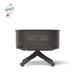 ALUVY SAM Low Brazier Anthracite Front View with White Background