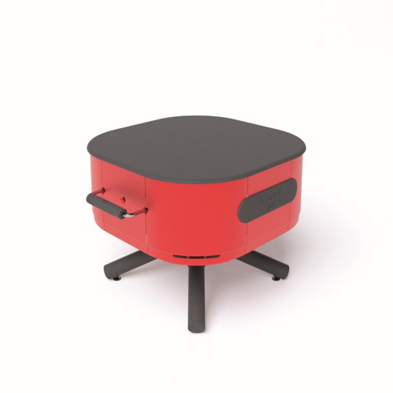 ALUVY SAM Low Brazier Piment With Grey Top