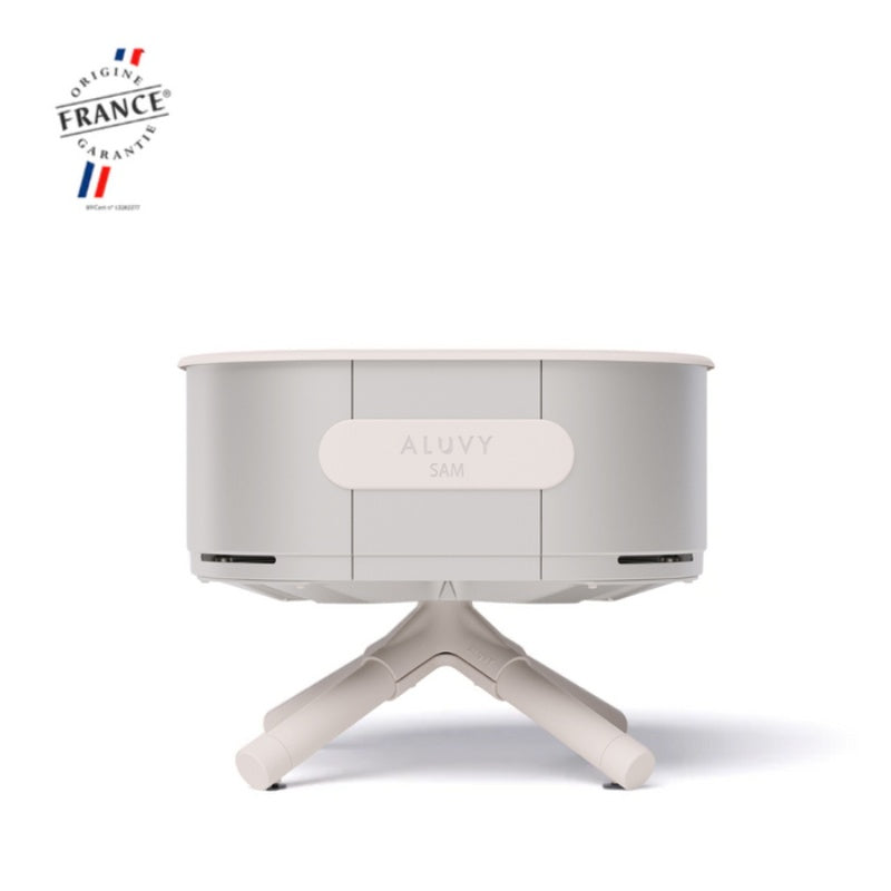 ALUVY SAM Original Low Brazier Soie front view with white background