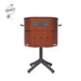 ALUVY MARCEL Basalt Charcoal Barbeque Terracotta  full view
