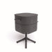 ALUVY MARCEL Basalt Charcoal Barbeque  Anthracite Side view