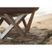 Alfred-Riess Curonian Steel Fire Pit Medium close up on the bottom