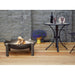 Alfred Riess Gunnuhver Steel Fire Pit Large table on side