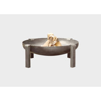 Alfred Riess Gunnuhver Steel Fire Pit Large on White background