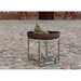 Alfred-Riess Hekla Steel Fire Pit Medium on Pavers