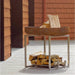 Alfred-Riess Hekla Steel Fire Pit Medium with Brick wall 