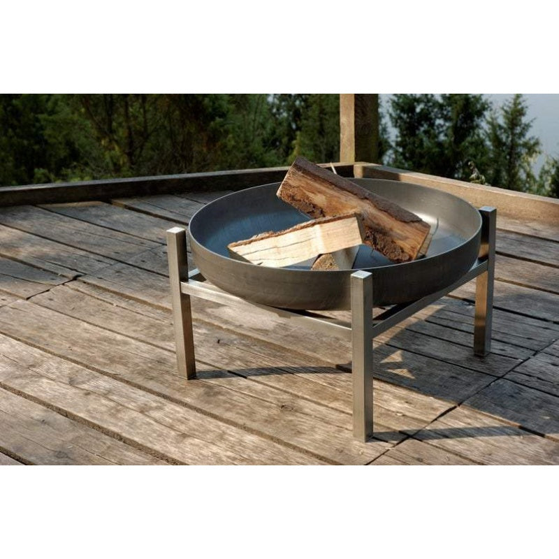 Alfred-Riess Inuvik Steel Fire Pit Medium Top Deck 