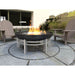 Alfred-Riess Namafjall Steel Fire Pit Large with flame