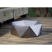 Alfred-Riess-Sesiakampis Stainless Steel Fire Pit on wooden deck