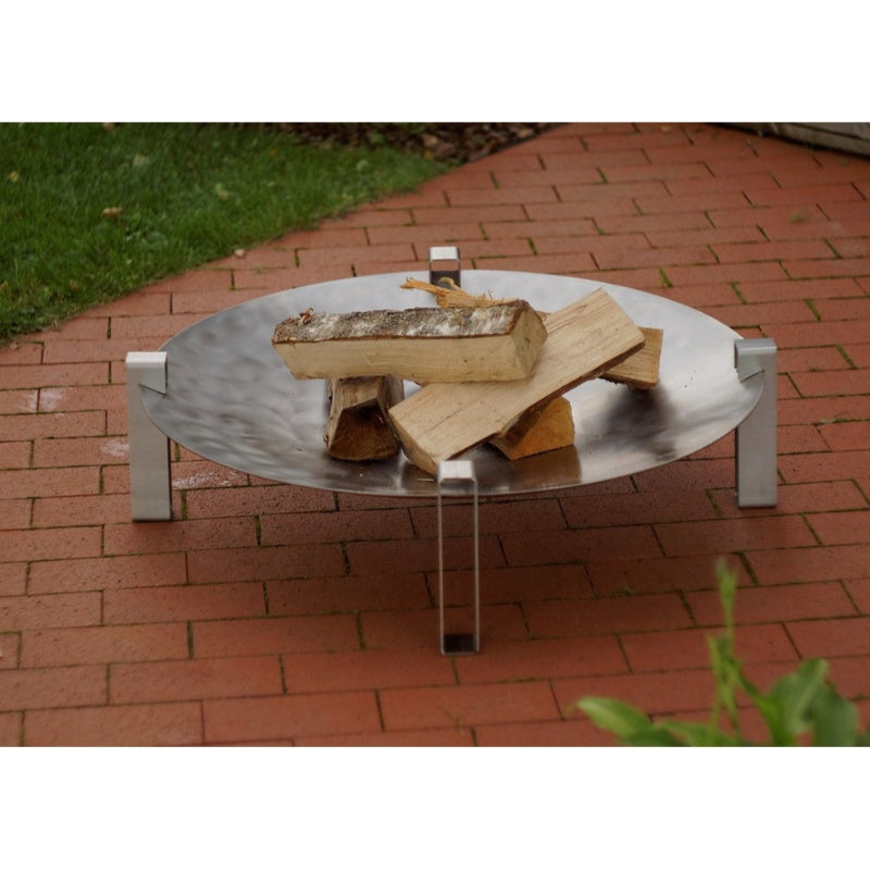 Alfred-Riess Stromboli Steel Fire Pit Large on Pavers