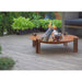 Alfred-Riess Stromboli Steel Fire Pit Large with Flame on Deck