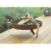 Alfred Riess Tashkooh Steel Fire Pit Medium with Wood on top