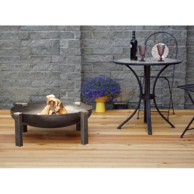 Alfred Riess Gunnuhver Steel Fire Pit