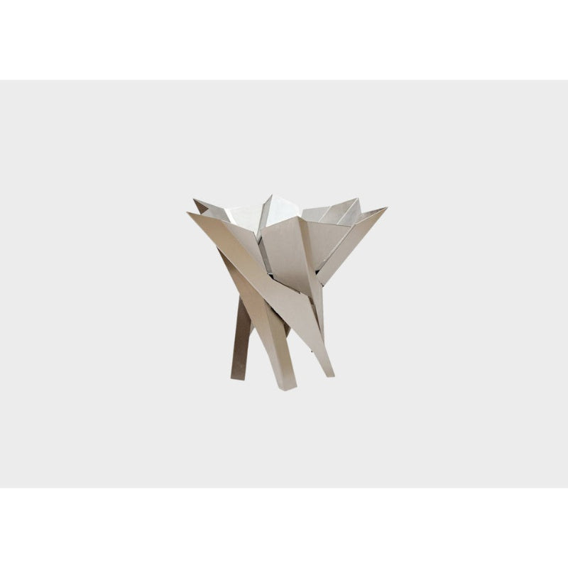 Alfred Riess Lotus Stainless Steel Brazier