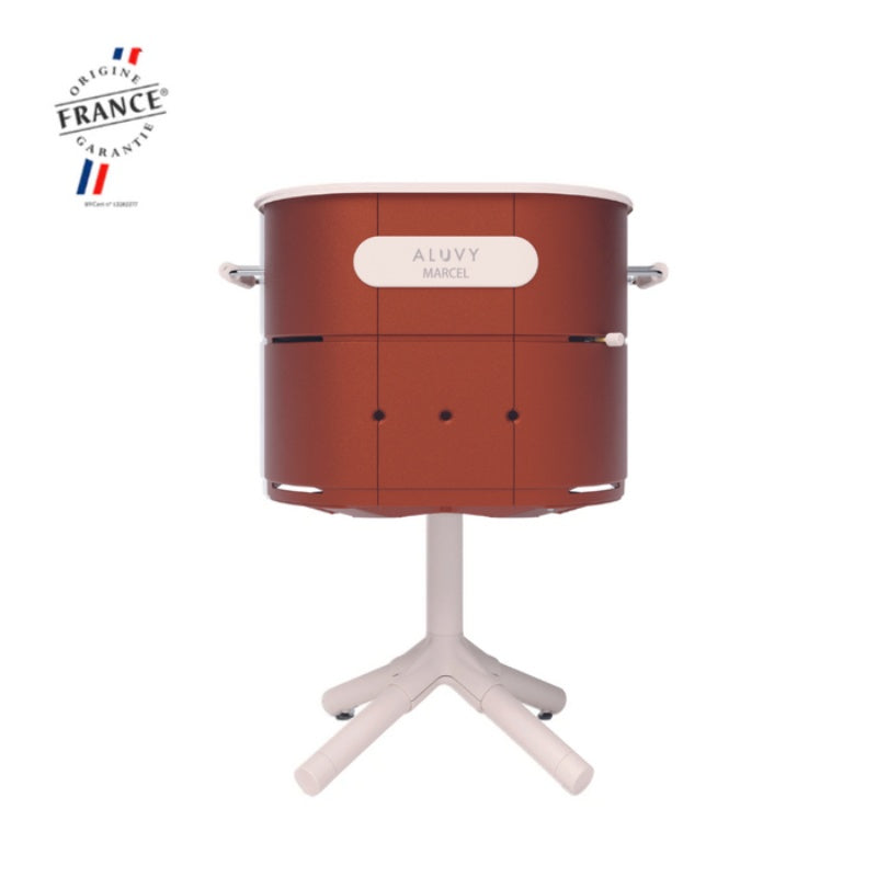 ALUVY_MARCEL_Original_Charcoal_Barbeque-Terracotta