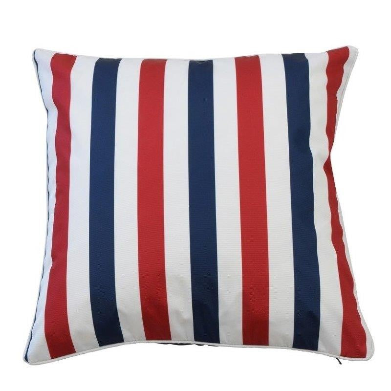 Theo Joe Amalfi Navy Red Cushion Cover