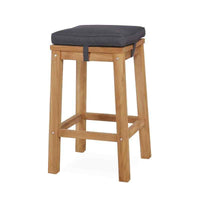 Montego bar stool with cushion