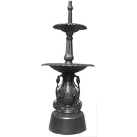 Ibis Cast Iron Water Fountain Black