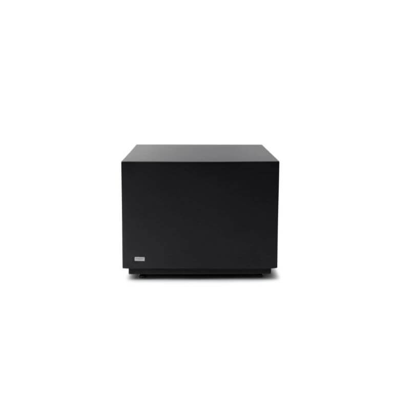 Blinde Design Cube 24 Concrete Coffee Table Graphite Front view