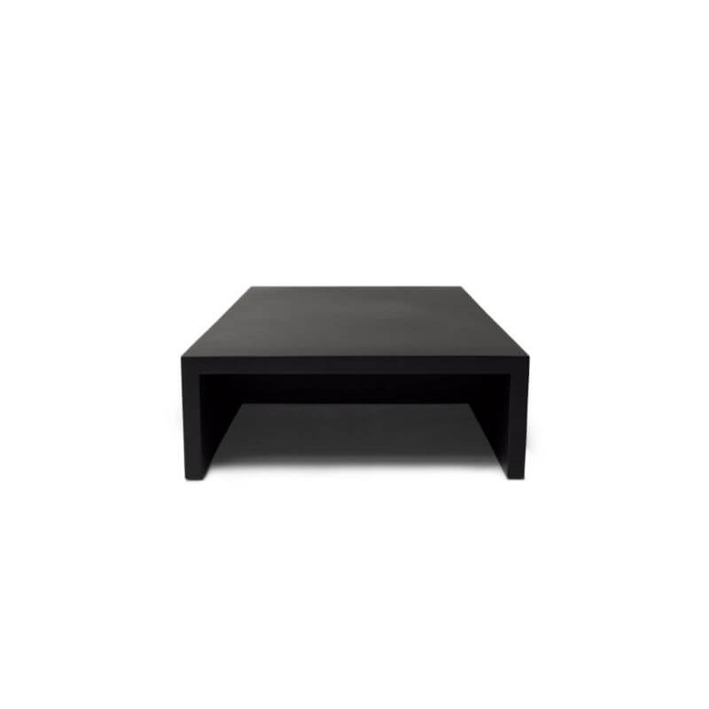 Blinde Design Niche L50 Concrete Coffee Table Graphite Side