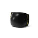 Blinde Design Stitch 100 Concrete Planter Graphite Yellow