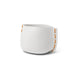 Blinde Design Stitch 100 Concrete Planter Stone Orange