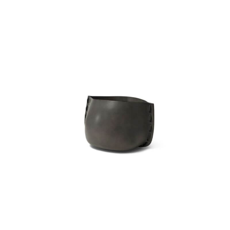 Blinde Design Stitch 25 Concrete Planter natural Black Stitch