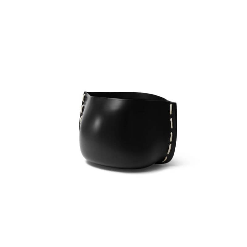 Blinde Design Stitch 50 Concrete Planter Graphite White