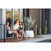 Blinde Design Stitch 50 Concrete Planter Patio