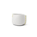 Blinde Design Stitch 50 Concrete Planter Stone Yellow
