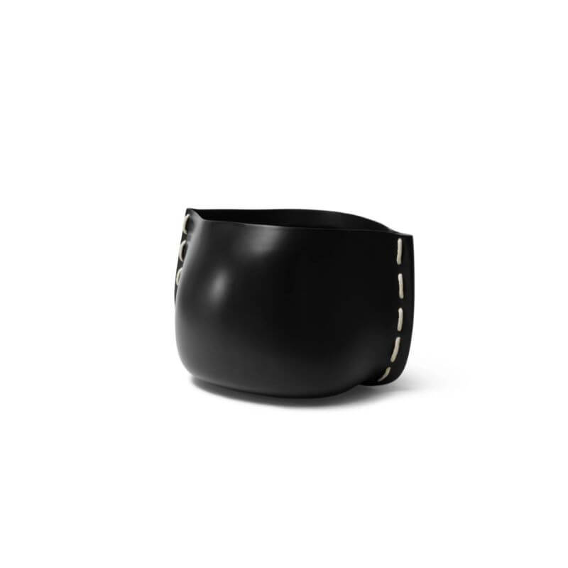 Blinde Design Stitch 75 Concrete Planter Graphite White