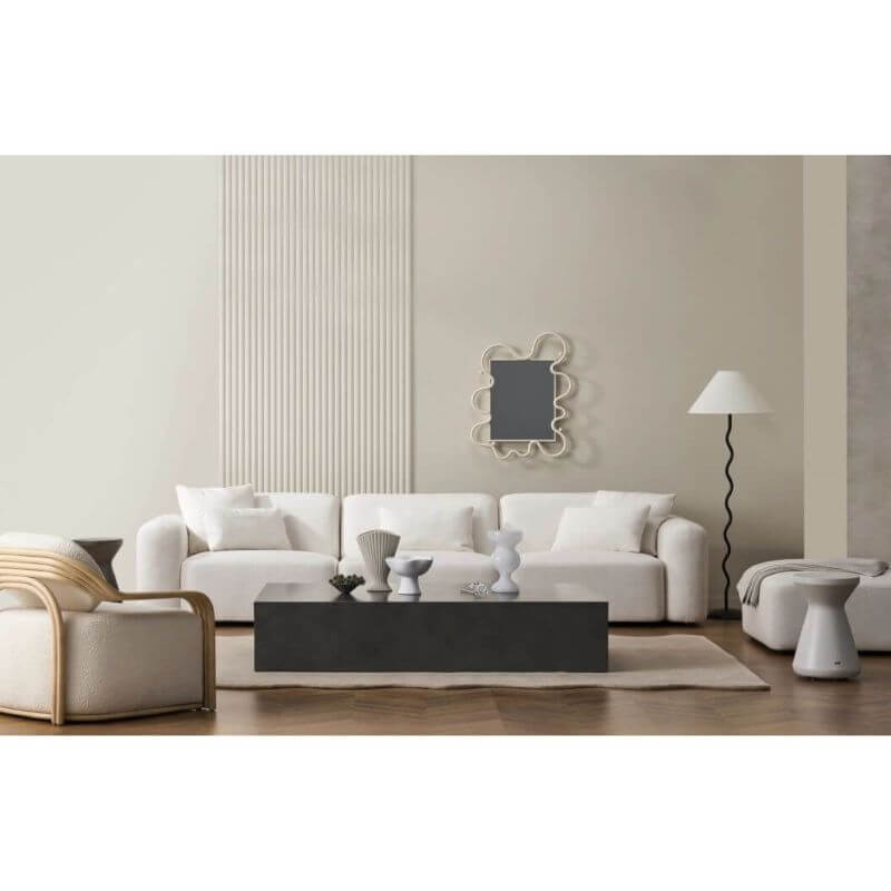 Bloc L5 Concrete Coffee Table Lifestyle