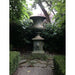 Bordeaux Cast Iron Urn 160cm in garden