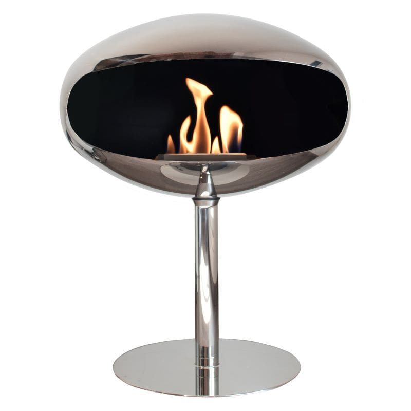 Cocoon Pedestal in Stainless Steel