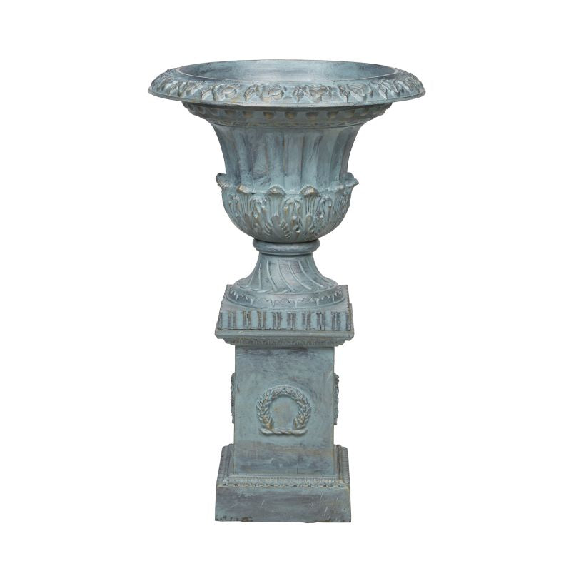Camellia Cast Iron Urn Base Set 