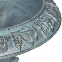 Camellia Cast Iron Urn phyllis edge detail